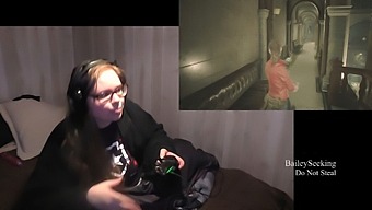 Watch A Stripper Perform While Playing Resident Evil 2, Part 2