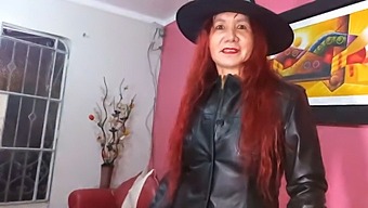 Amazing Milf Goddess Turns Into A Sexy Halloween Witch