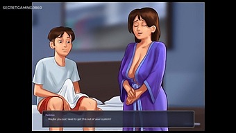 Mature Stepmom'S Unexpected Interruption Of Self-Pleasure Session