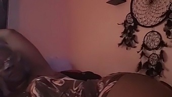 Nae Enjoying Herself In Bed With Self-Pleasure