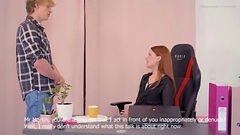 Employee Gets Reprimanded By His Attractive Boss And Proceeds To Have Anal Sex With Her