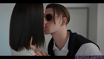 Hilarious Teen Hentai: Rich Student Uses Time-Freeze Power On Teacher