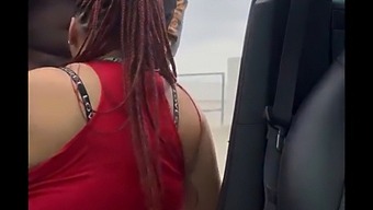 Amateur Black Man Gets A Blowjob In Public