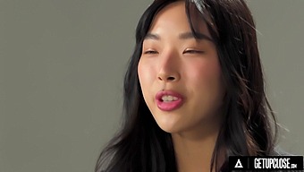 Intimate Look At Female Orgasm Through Solo Masturbation With Brunette Elle Lee